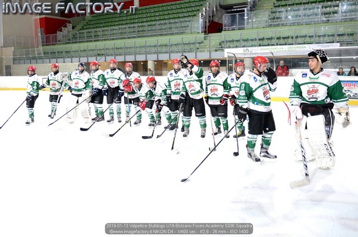 2019-01-13 Valpellice Bulldogs U19-Bolzano Foxes Academy 5336 Squadra